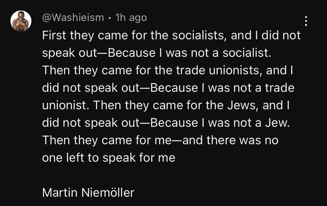 Quotes related to staying silent during times of injustice