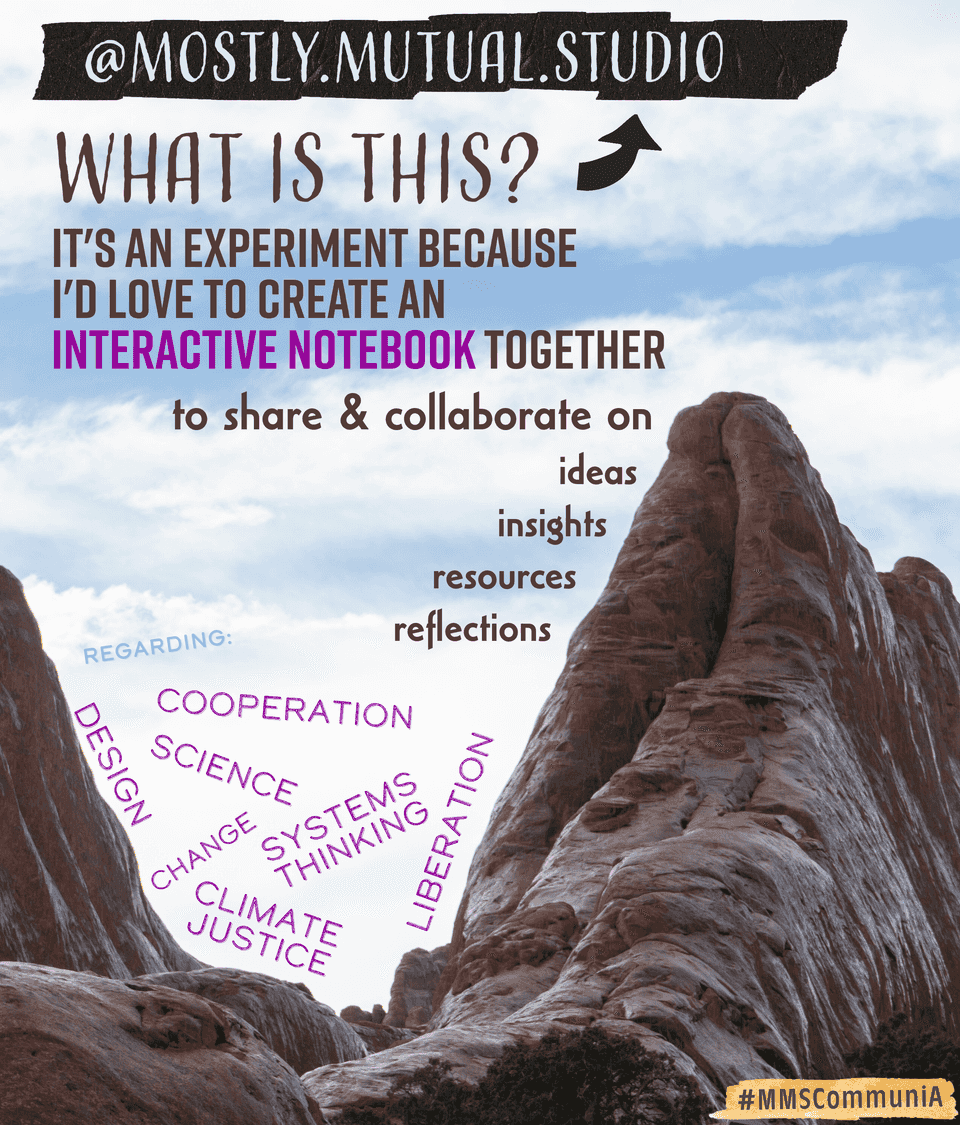 Original intentions behind mostly.mutual.studio (also *My Marble Sharings*)