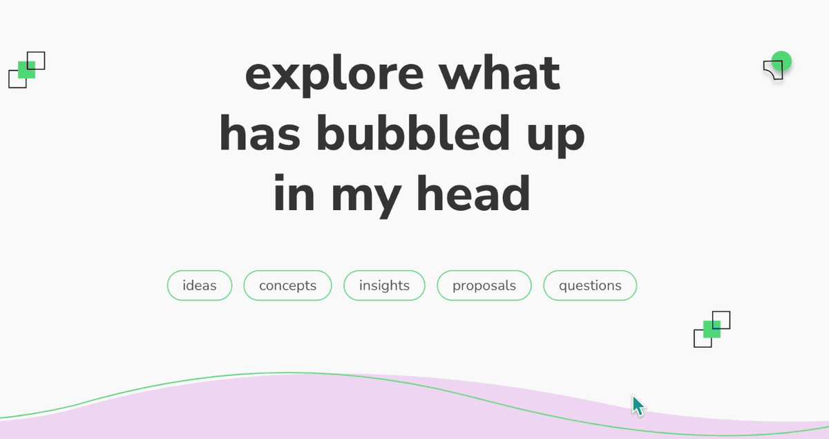 IDEA: create a market space to network, surface insights & proposals, and interconnect movement efforts