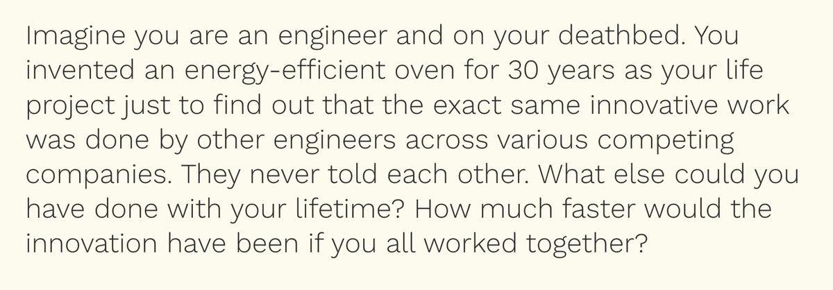 Intellectual property is wasteful and threatens our planet