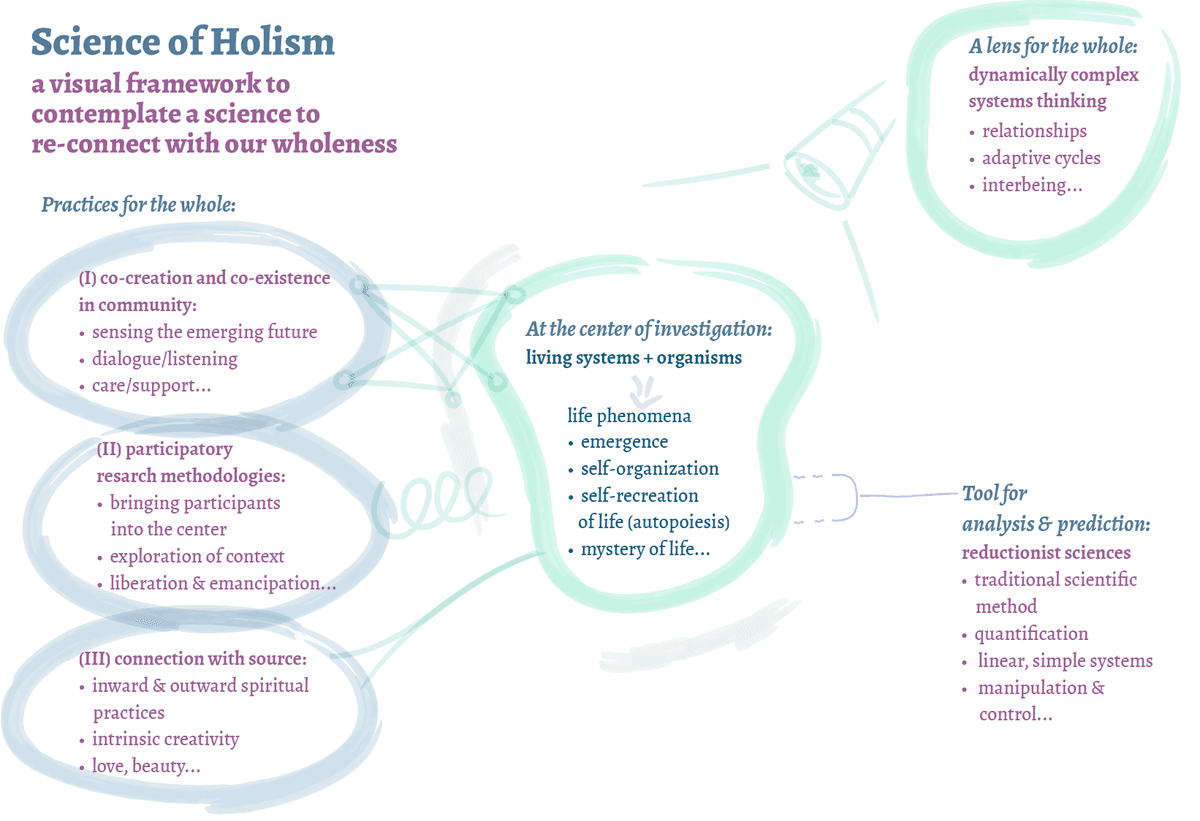 An attempt to frame my science of holism