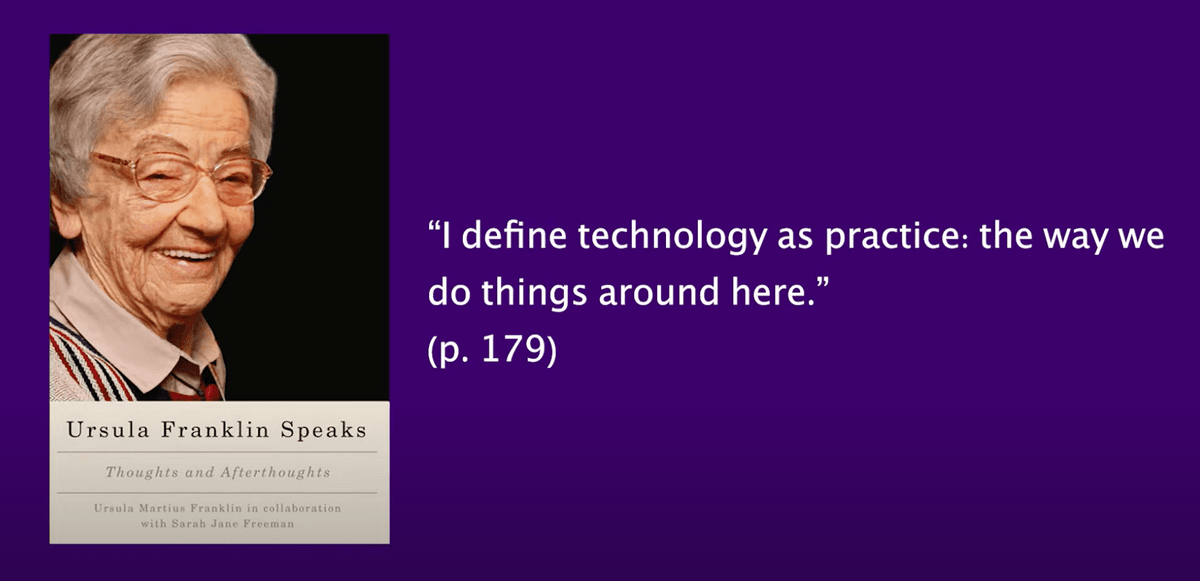 How do we define technology?